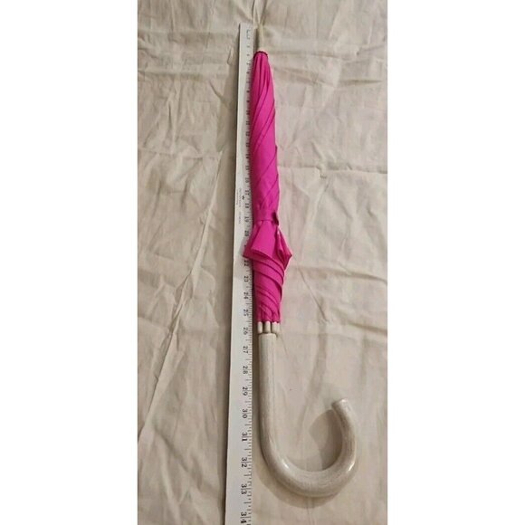Vintage OSCAR DE LA RENTA Pink Umbrella - Picture 1 of 6